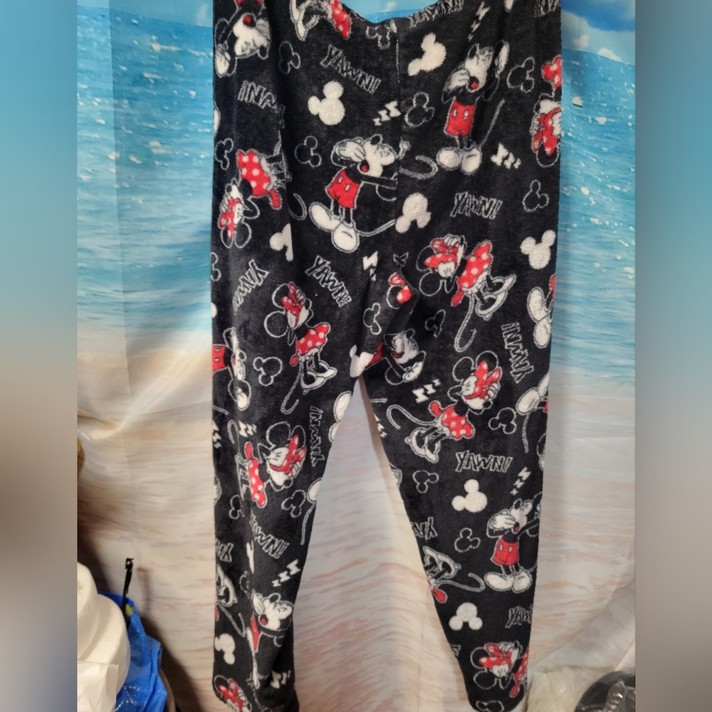 Disney Fleece Mickey Mouse 2 piece Pajama Set Size‎ XL 16-18 - Picture 3 of 6